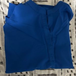 Figs royal blue rafaela scrub top